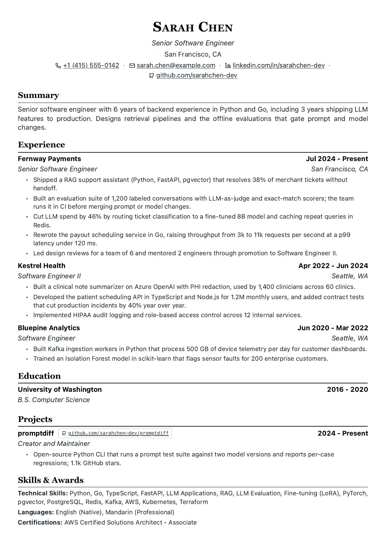 LaTeX template preview